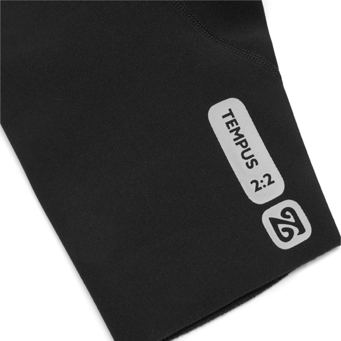 2024 Nyord Mens Tempus 2/2mm Short Sleeve Chest Zip Wetsuit & Northcore Changing Robe & 20L Dry Bag Bundle MT1 Sort / Gr